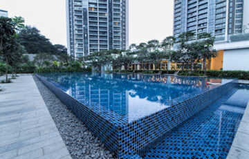 Rent F/F 3 Bhk, 1100 sft, in Goregaon E, Oberoi Exquisite, Off WEH.