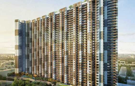 Sale 2.5 Bhk, 788 sft, Goregaon W, Yashwant Nagar, Chandak 34 Park Estate.
