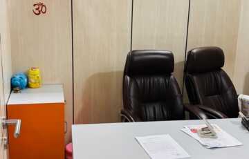 Cabin in 200 sq ft Sagar Palazio Office for Rent