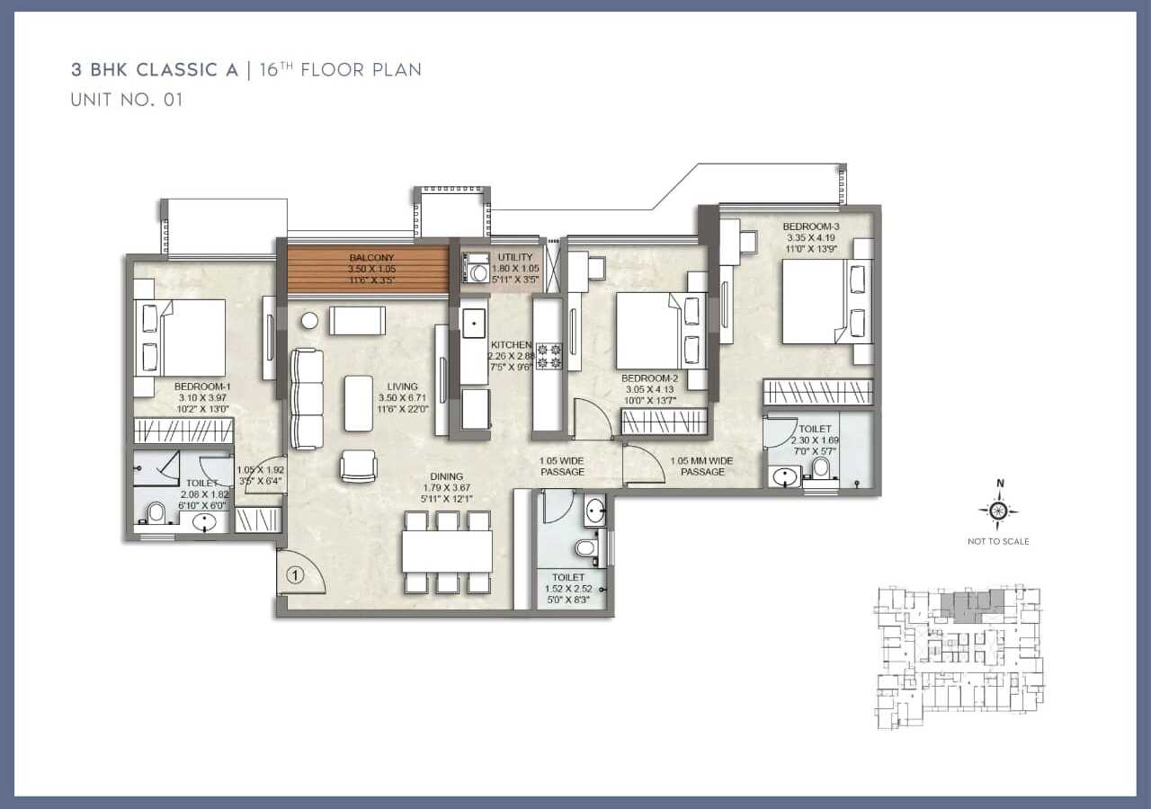 Flat Floor Plan