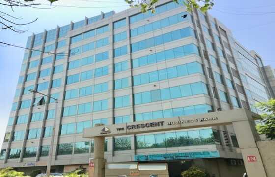 Pre Leased Commercial Office Space of 450 sq.ft. Area for Sale at Crescent Business Park, Andheri East.