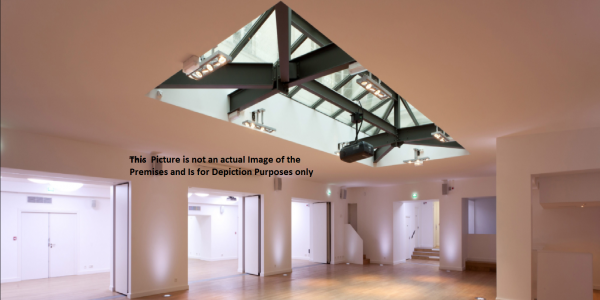 5200 sq.ft Carpet Commercial Showroom, Store on Hughes Road, near Peddar Road with Terrace