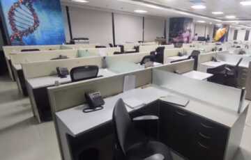 Rent Furnished 5130 sft Office, Rustomjee Aspiree, Sion, Nr BKC, Sewri-Chembur Rd.