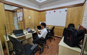 Rent Furnished 2377 sft Office in Kurla W, Kohinoor City, Off LBS Marg.
