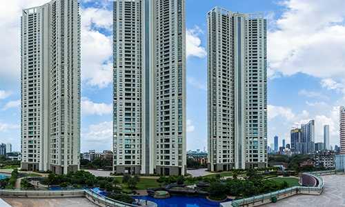 3 BHK Apartment For Rent At Raheja Vivarea, Mumbai Central.