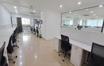 Pre Leased Sale Office at Platinum Techno Park Vashi near Rly Stn.