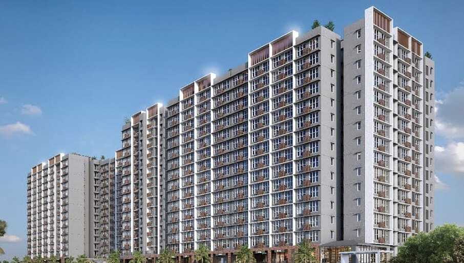 Rent 1 Bhk, 451 sft, in Andheri E, Godrej Urban Park, Chandivali.