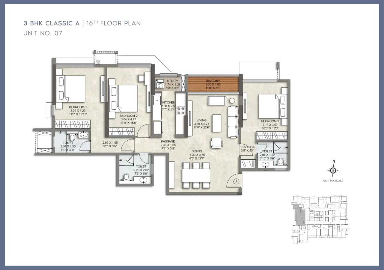 Flat Floor Plan