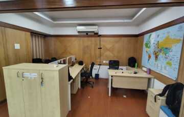 Rent Furnished 2377 sft Office in Kurla W, Kohinoor City, Off LBS Marg.