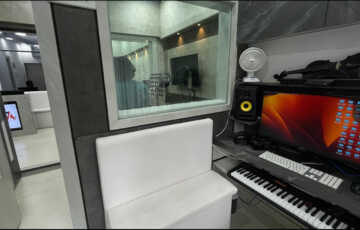 inside the Sound Recording Studio for sale near Juhu Circle