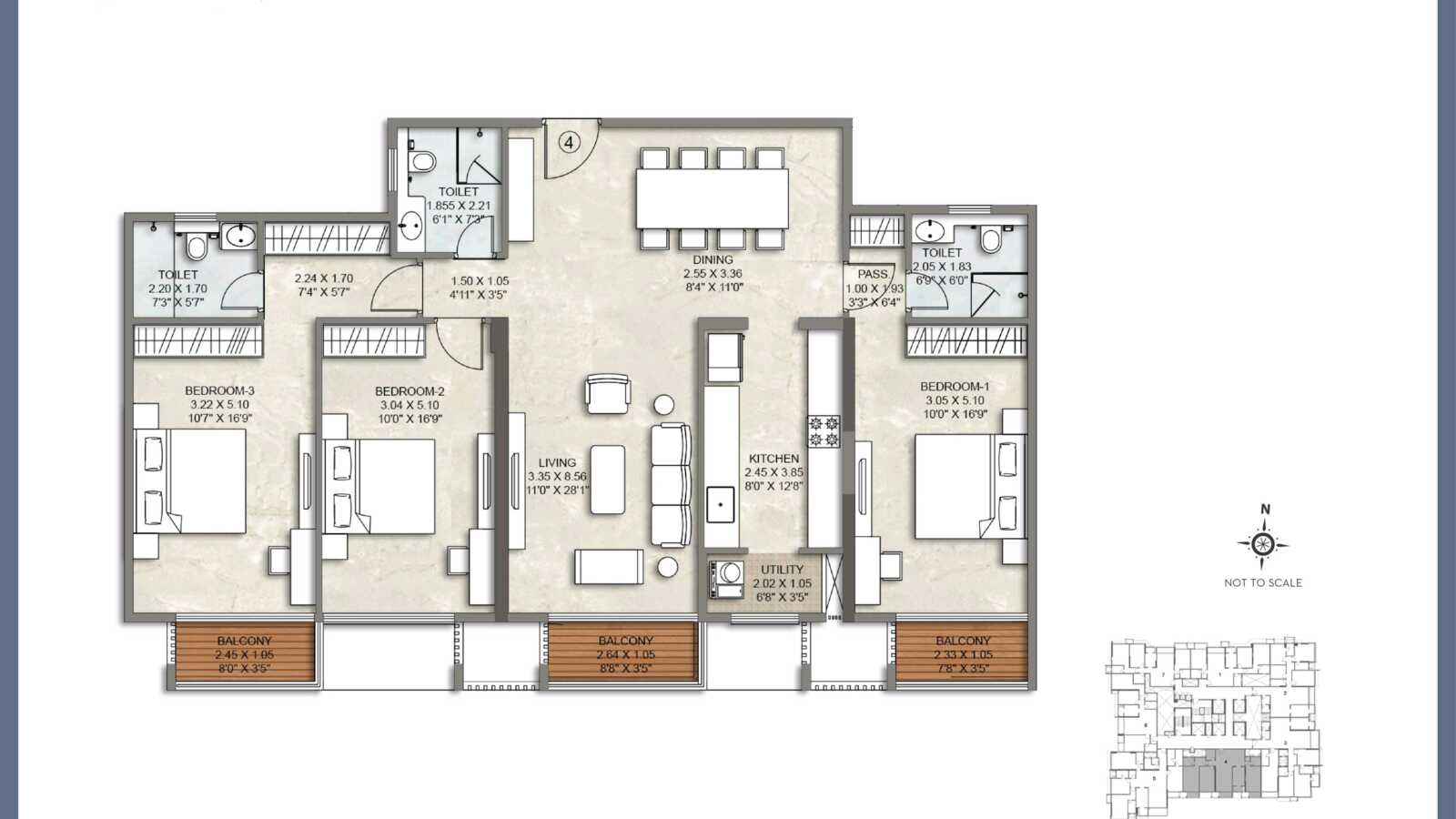 Flat Floor Plan