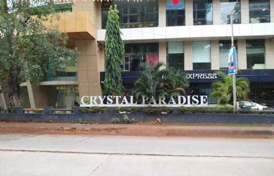 Rent 315 sft Office in Andheri W, Off Veera Desai Rd, Crystal Paradise.