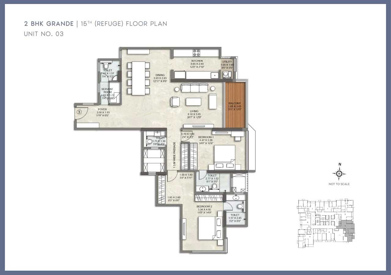 Flat Floor Plan