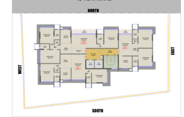 2 BHK, Multistorey Apartment