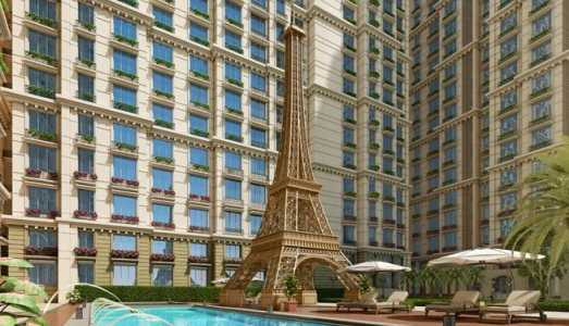 2 BHK Apartment For Rent At Kanakia Paris, Bandra Kurla Complex, Bandra East.