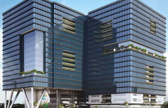 Rent Furnished 990 sft Office at One BKC, Bandra E.