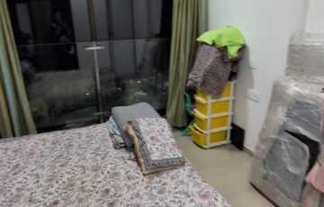 Bedroom side view