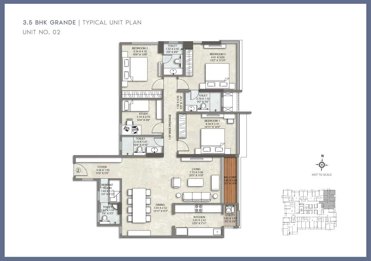 Flat Floor Plan