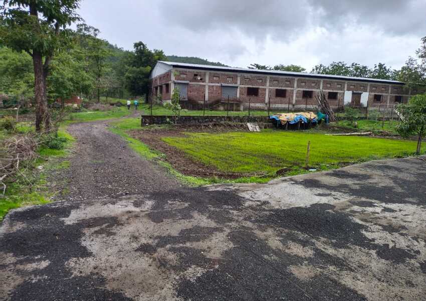 Sale Industrial plot 97,575 Sq-ft + Building Wada, Nichole Gaon property