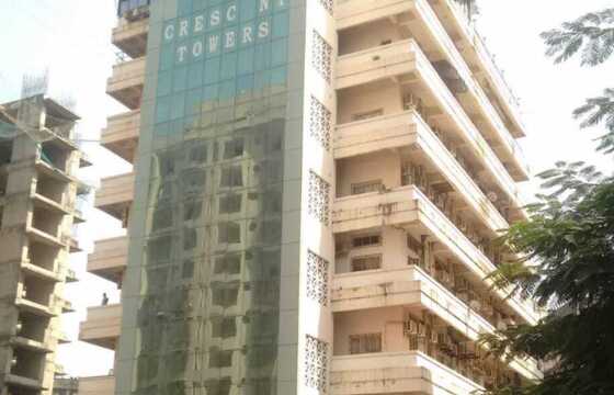 Rent Furnished 500 sft Office + Loft, Andheri W Veera Desai, Crescent Tower.