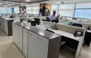 Rent Furnished 5130 sft Office, Rustomjee Aspiree, Sion, Nr BKC, Sewri-Chembur Rd.
