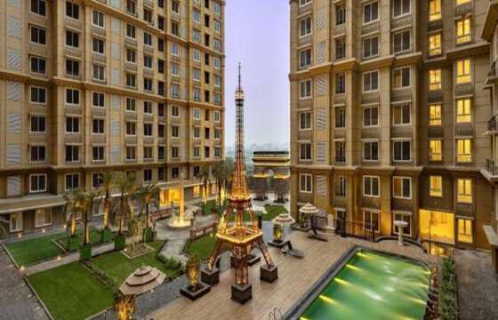 Fully Furnished Residential Apartment of 872 sq.ft. Area for Sale at Kanakia Paris, BKC, Bandra East.