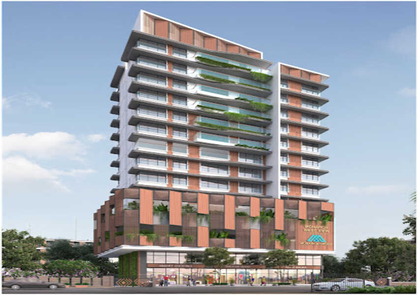 Sale 3 Bhk, 1258 sft, at Monarch West View, Santacruz W.