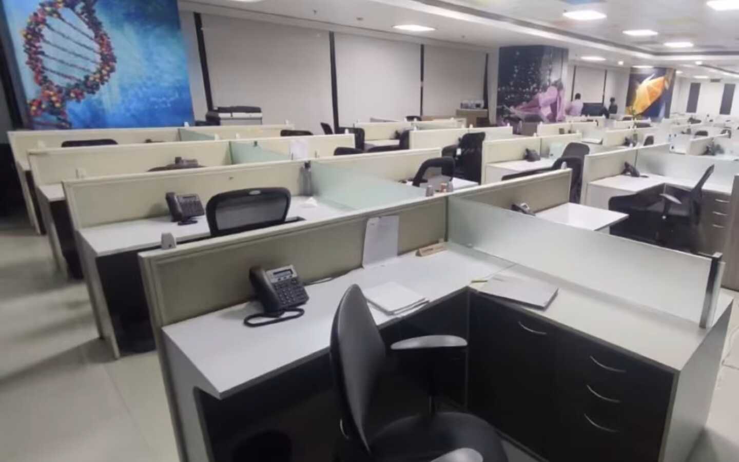 Rent Furnished 5130 sft Office, Rustomjee Aspiree, Sion, Nr BKC, Sewri-Chembur Rd.