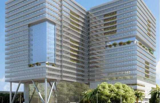 Rent Furnished 675 sft Office, at One BKC, Bandra E.