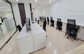 Pre Leased Sale Office at Platinum Techno Park Vashi near Rly Stn.