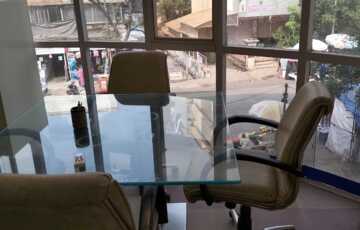 Rent Furnished 2100 sft Office in Goregaon W, Off SV Rd, Washington Plaza.