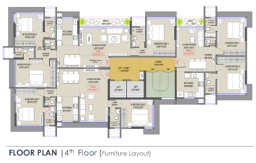 2 BHK, Multistorey Apartment