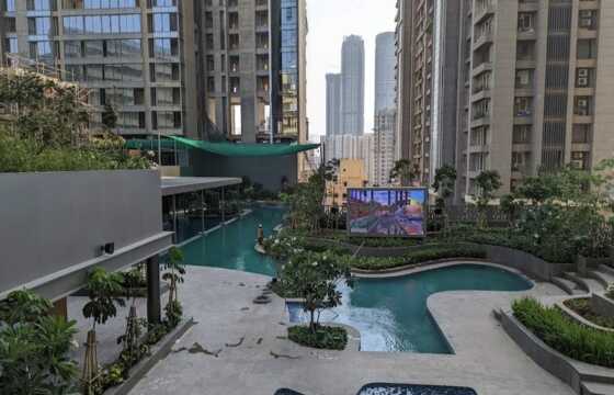 Rent 4 Bhk, 2156 sft, at Rustomjee Crown, Prabhadevi Gokhale Rd.
