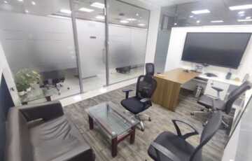 Rent Furnished 5130 sft Office, Rustomjee Aspiree, Sion, Nr BKC, Sewri-Chembur Rd.